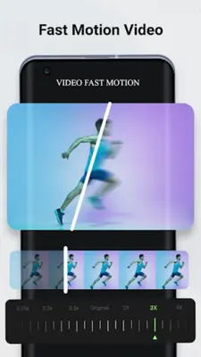 Video Motion Editor Slow Fast android App screenshot 3